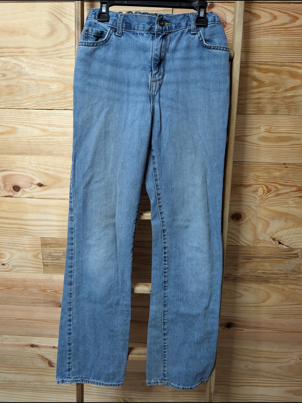 The Children's Place Light Blue Kids Straight-Leg Jeans 16 Slim
